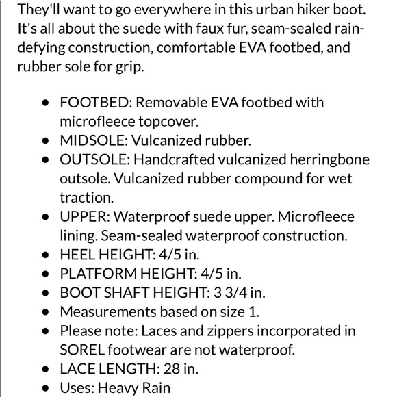 Sorel Youth Out N’ About Conquest Winter Boots - Picture 5 of 7